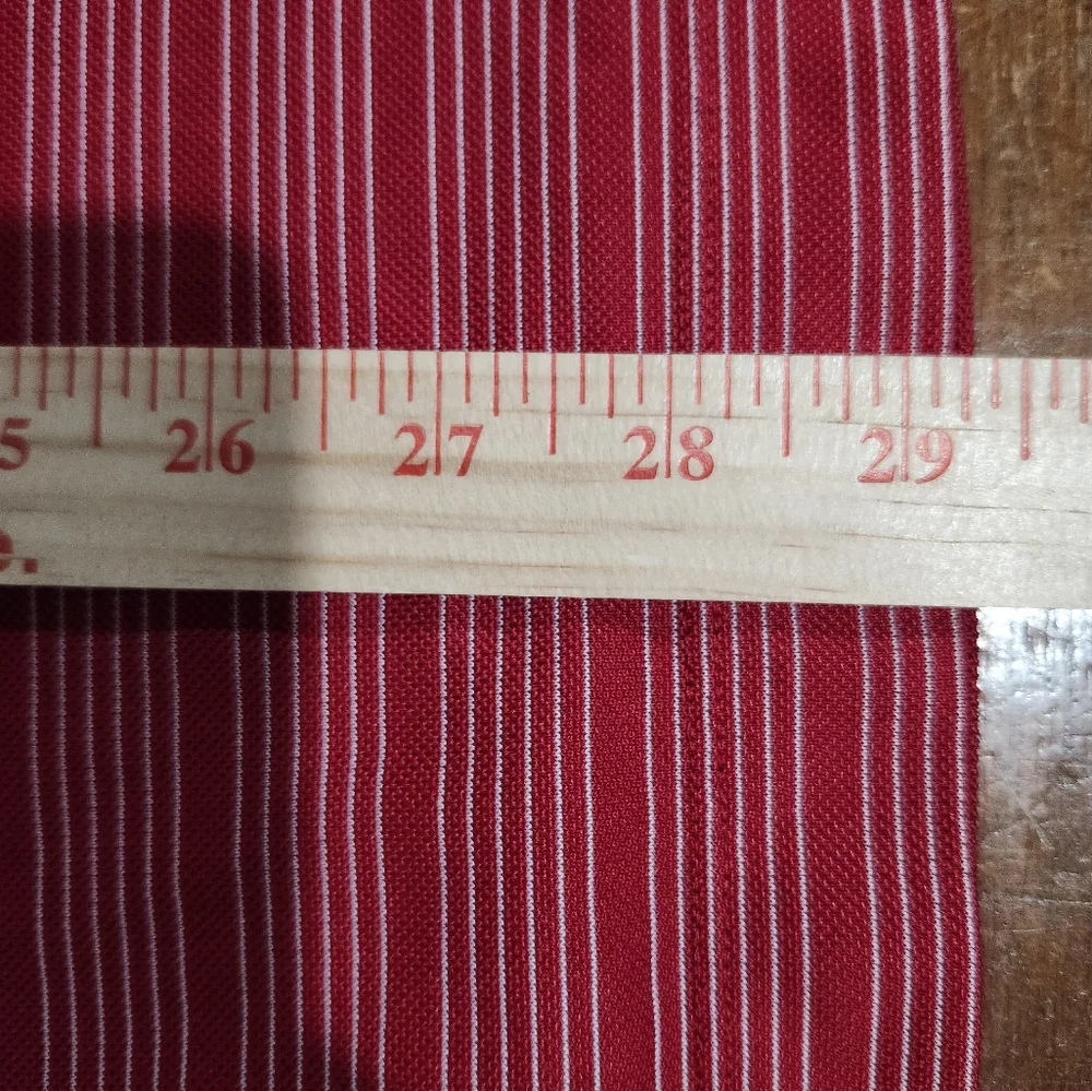Nike Golf Men's Dri-Fit Short Sleeve‎ Polo Shirt Size XL Red and White